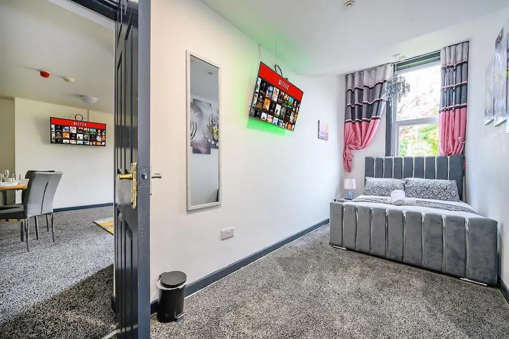 -F5Gh- For Relaxed & Cosy Stay, Free Parking, Wifi Лидс 0*,